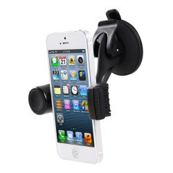 In-Car Mount Holder Dash Board and Window HD67 (Black)